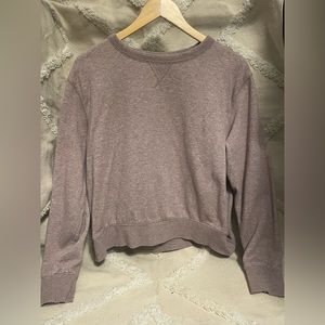 H & M Purple Basic thick Longsleeve